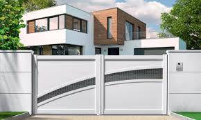 Faire installer portail coulissant sur mesure ne aluminium Harmonie Tschoeppe pour maison à Nice 06