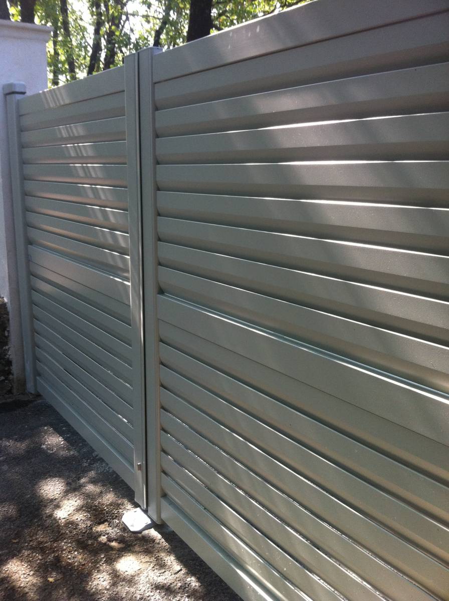 Portail aluminium