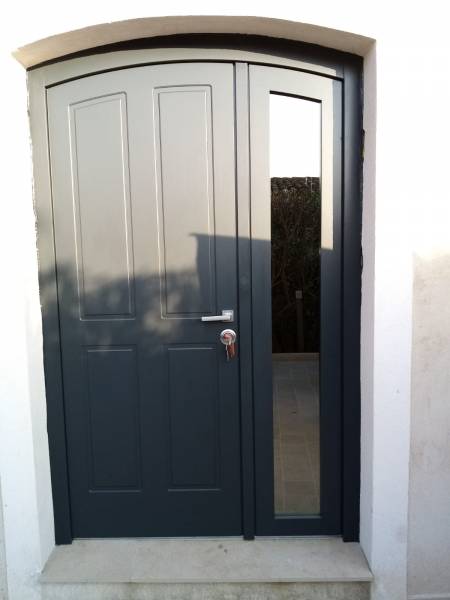 Porte d'entrée vitrage à Mougins 06