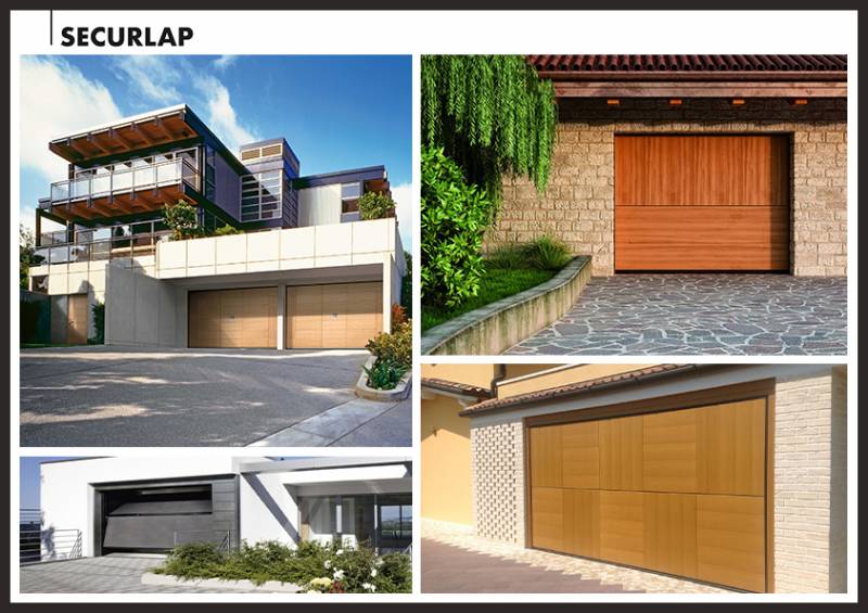 Porte de garage SECURLAP de la marque SILVELOX à Cannes 06