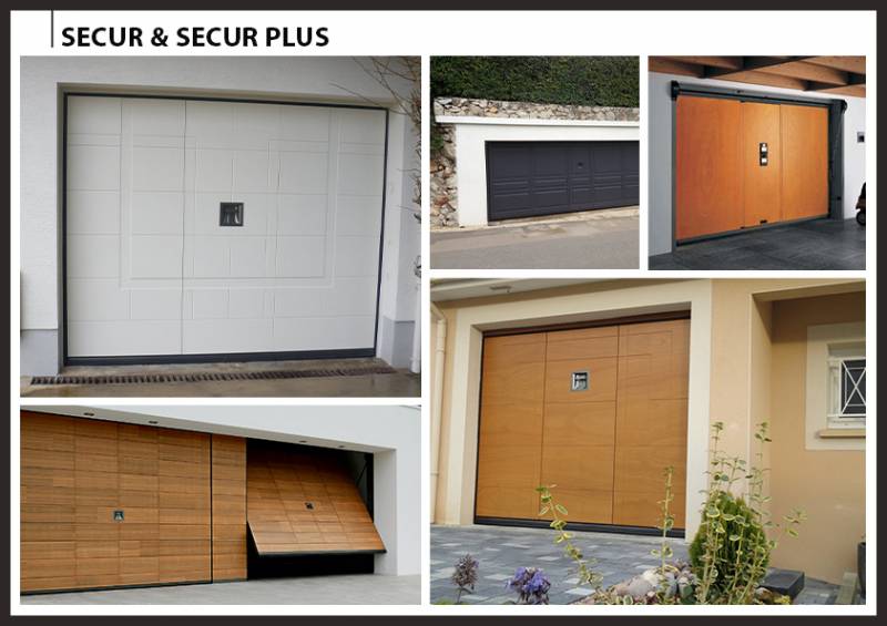 Porte de garage SECUR et SECUR PLUS de la marque SILVELOX à Nice 06