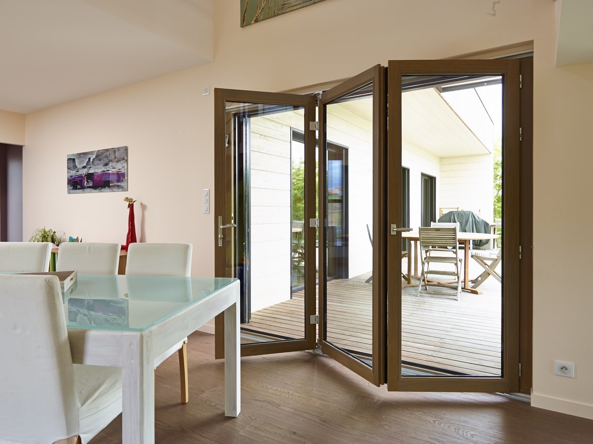 Menuiserie accordéon à Biot 06