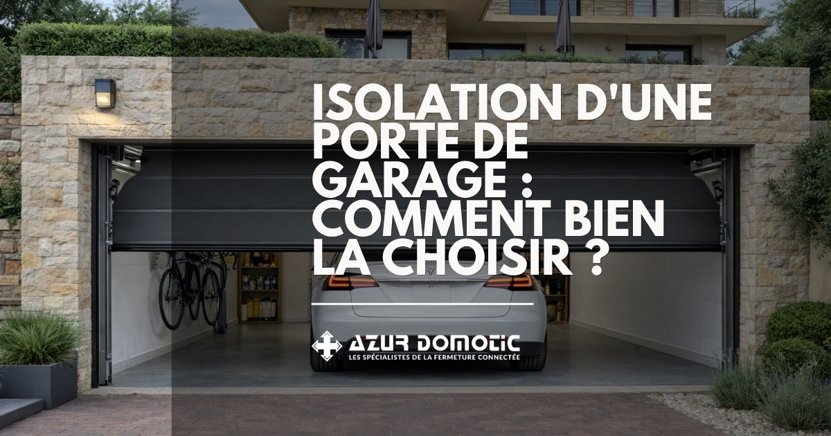 Isolation d’une porte de garage : comment bien la choisir ?