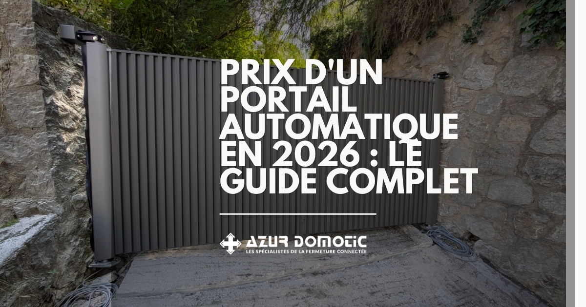 Prix d’un portail automatique en 2026 : le guide complet